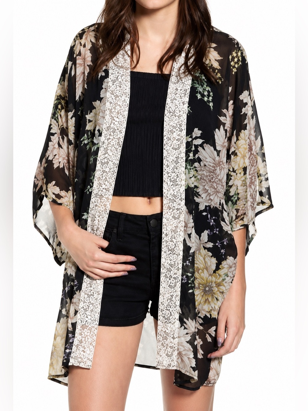 BAND OF GYPSIES floral cover up